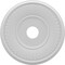 Ekena Millwork Berkshire Thermoformed PVC Ceiling Medallion (Fits Canopies up to 8 3/8"), 19"OD x 3 1/2"ID x 1"P CMP19BE - alternate 1